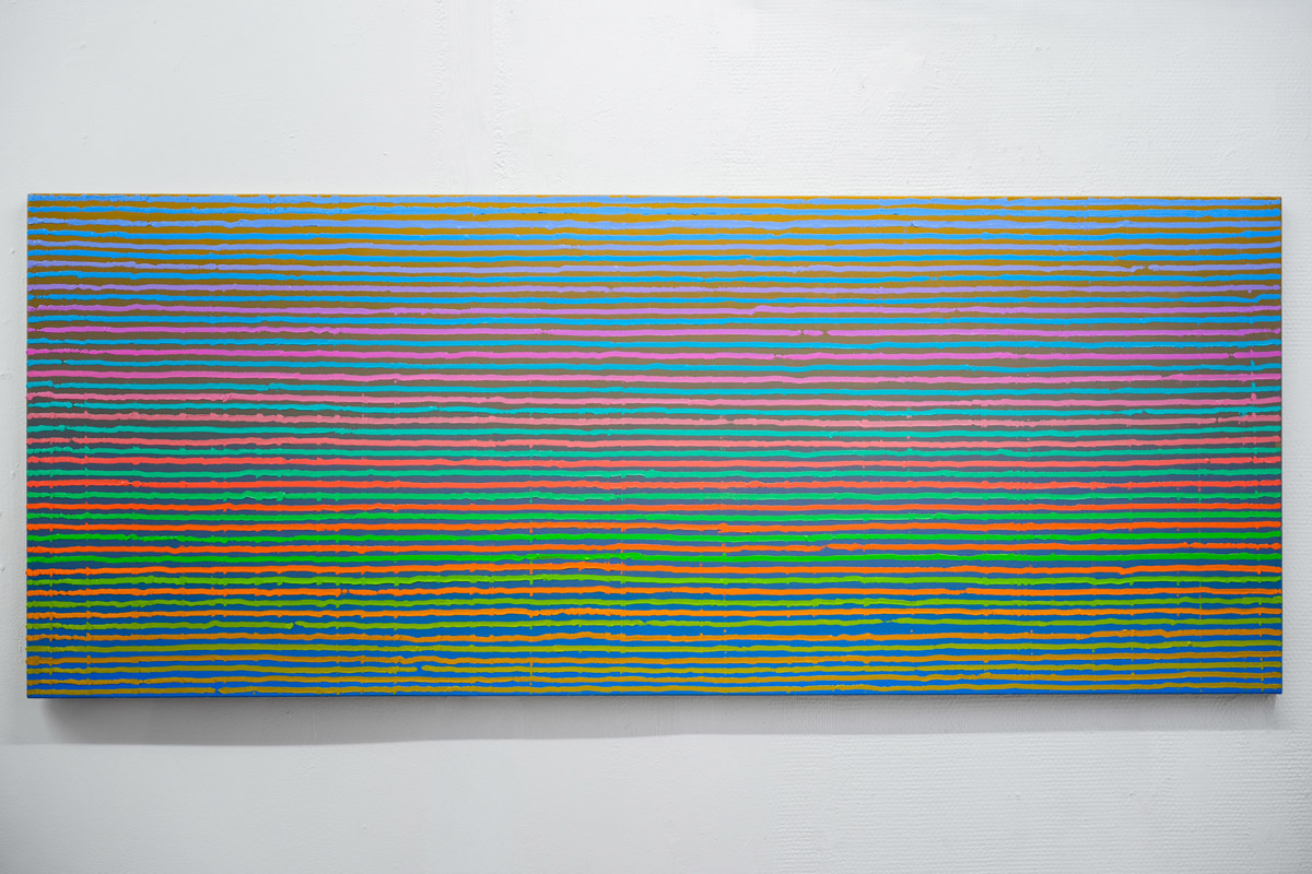 LOSONCZY Istvan  Szinszantas 2025 60 X 150cm