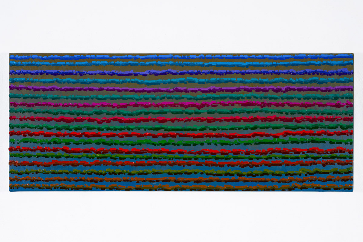 Losonczy Istvan Szinszantas I 2025 Olaj Vaszon 100x40cm