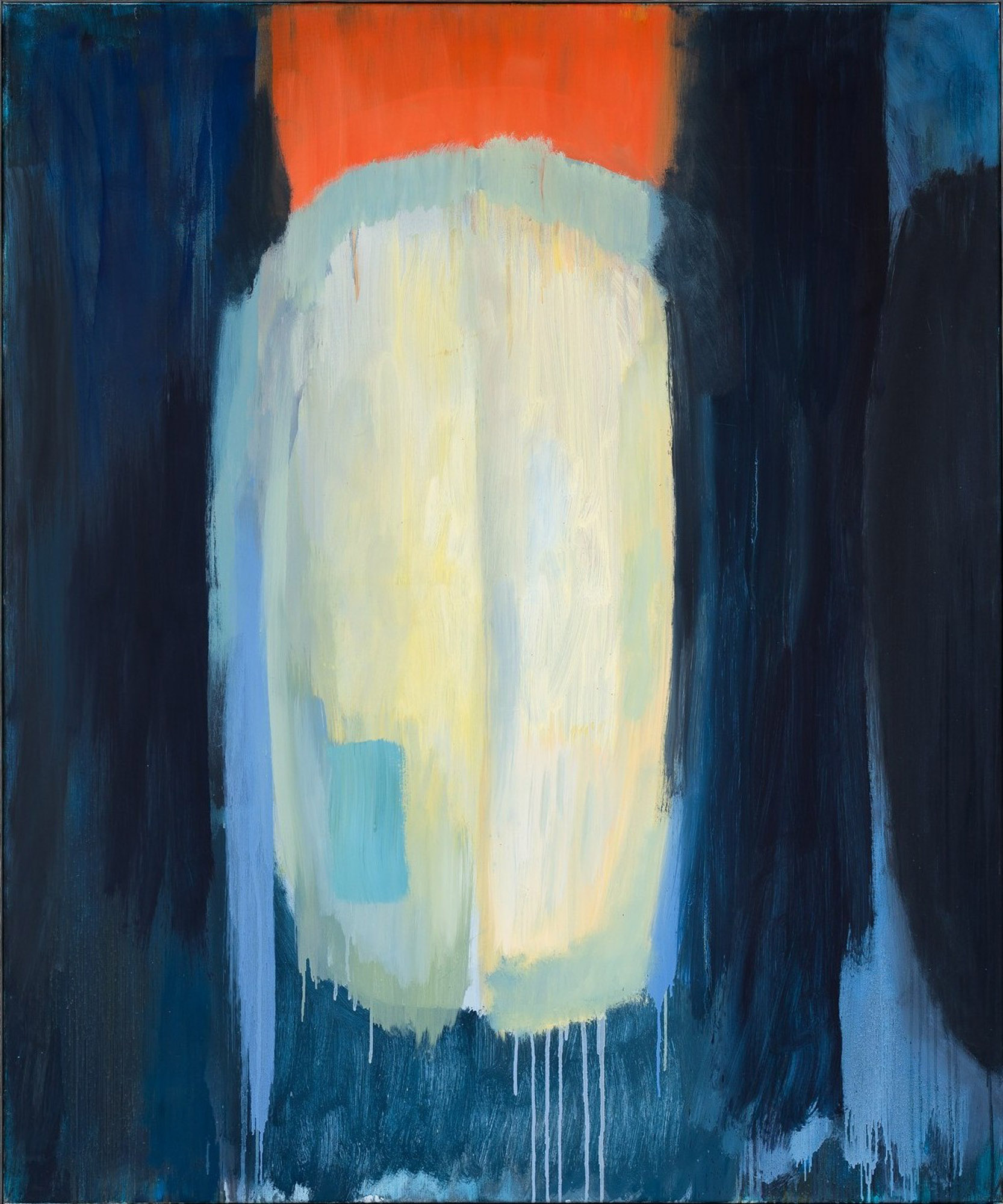 JUHASZ Dora Cim Nelkul Olaj Vaszon 120 X 100cm