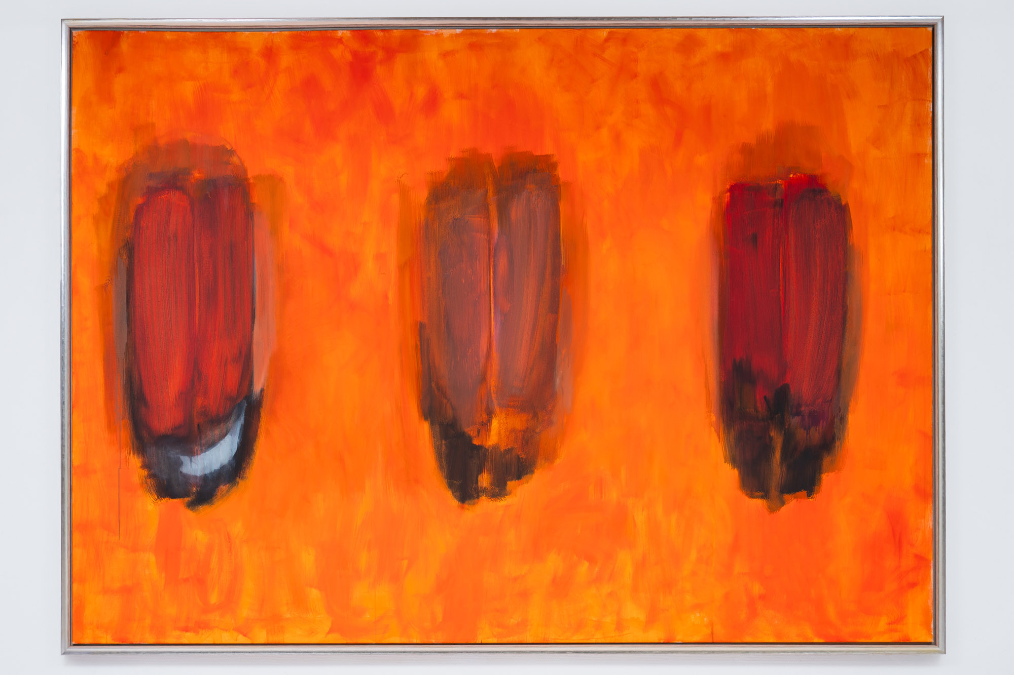 JUHASZ Dora Cim Nelkul Olaj Vaszon 200 X 280cm Foto Hegyhati Reka